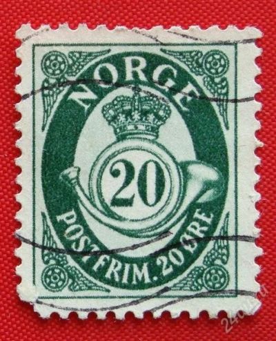 Лот: 1791670. Фото: 1. (№1400) марка (Норвегия). Марки