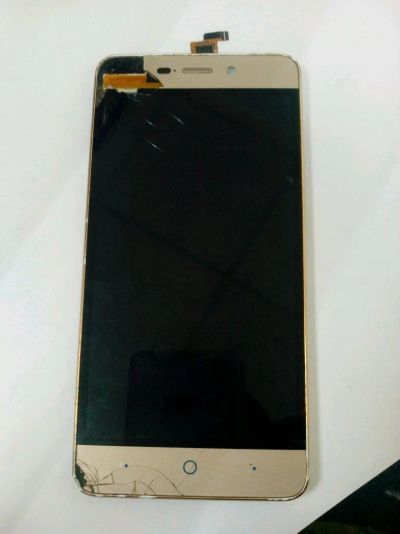 Лот: 11068556. Фото: 1. A314 . ZTE Blade X3 T620 Рамка... Дисплеи, дисплейные модули, тачскрины