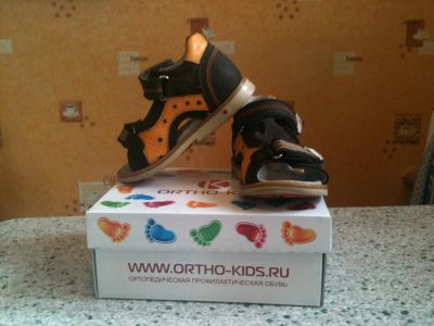 Лот: 4478440. Фото: 1. Сандали детские 23 размер Ortho-kids. Сандалии