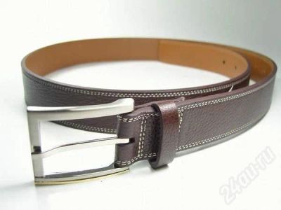Лот: 263126. Фото: 1. ..[Brand].. Ремень DKNY коричневый... Ремни, пояса