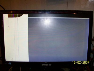 Лот: 4764855. Фото: 1. Монитор 19" Samsung S19B350 разбит... ЖК-мониторы