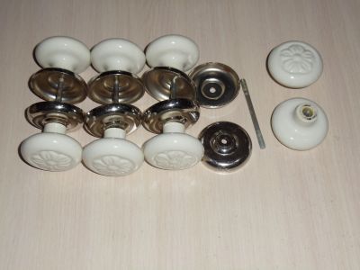 Лот: 12977817. Фото: 1. Ручка дверная (керамика). Фурнитура, комплектующие