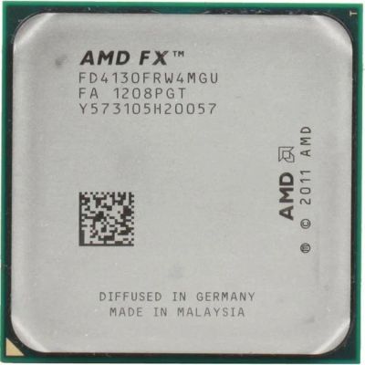 Лот: 11423473. Фото: 1. Процессор AMD FX-4130 4x3.8Ghz... Процессоры