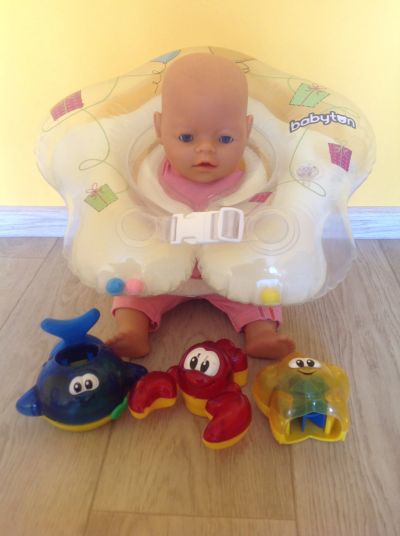 Лот: 11599157. Фото: 1. Надувной круг для купания "Babyton... Игрушки для купания