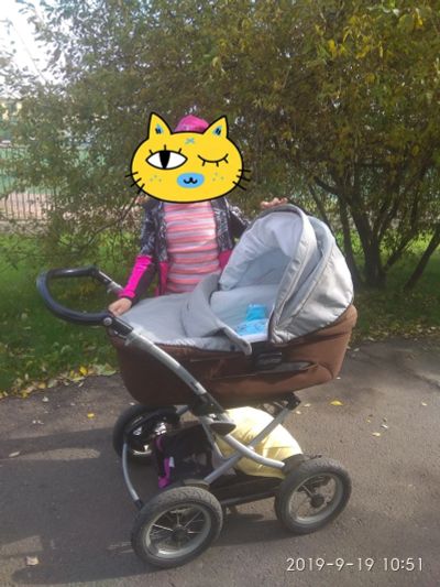 Лот: 15568552. Фото: 1. Peg Perego люлька + автокресло... Коляски
