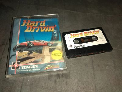Лот: 11476846. Фото: 1. Hard Drivin', ZX Spectrum, 1989... Звук, фото, видео