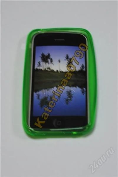 Лот: 1765099. Фото: 1. Силиконовый Чехол iPhone 3G/3Gs... Чехлы, бамперы