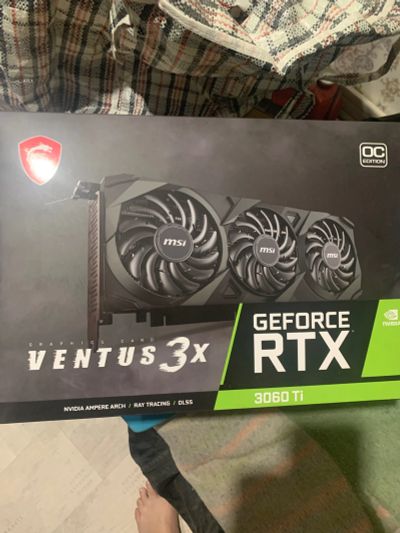 Лот: 19673779. Фото: 1. Видеокарта MSI GeForce RTX 3060... Видеокарты