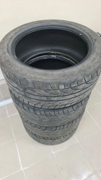 Лот: 17896613. Фото: 1. Летняя резина Dunlop 245/45/17. Шины