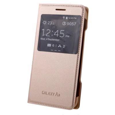 Лот: 7762395. Фото: 1. Чехол книжка Samsung Galaxy A3... Чехлы, бамперы