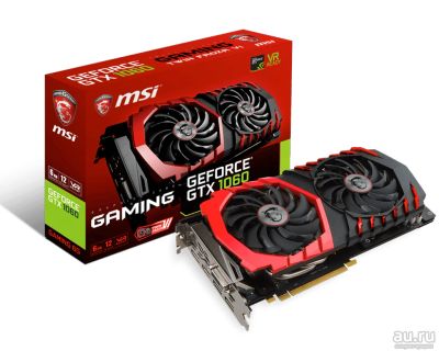 Лот: 13916062. Фото: 1. Видеокарта MSI GeForce GTX 1060... Видеокарты