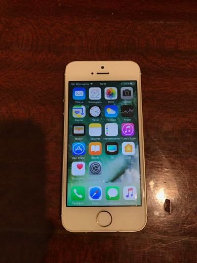 Лот: 9115846. Фото: 1. Iphone 5S 16GB GOLD. Смартфоны