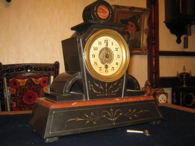Лот: 8179656. Фото: 1. Каминные часы Франция 19 век. Предметы интерьера и быта
