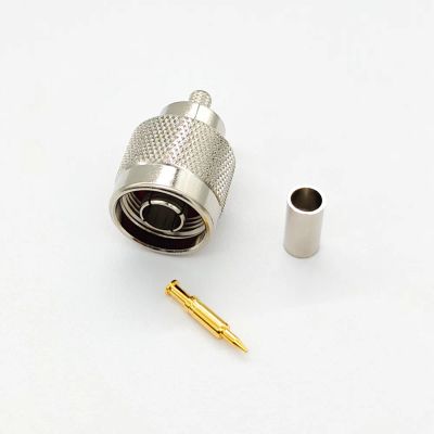 Лот: 24346265. Фото: 1. Разъем N type, штекер, кабельный... Разъёмы