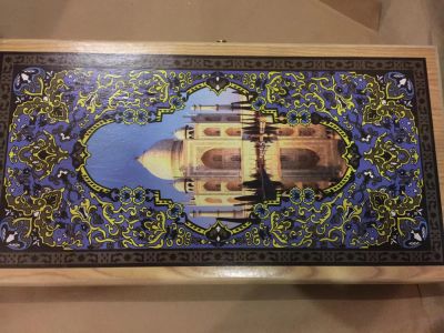 Лот: 4875392. Фото: 1. Нарды из серии восток шейхи 50-25... Шахматы, шашки, нарды
