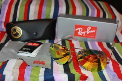 Лот: 4013491. Фото: 1. Очки Ray Ban Aviator ультратонкое... Очки солнцезащитные