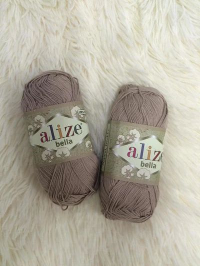 Лот: 9849222. Фото: 1. Пряжа ALIZE BELLA 100% хлопок... Ткани, нитки, пряжа