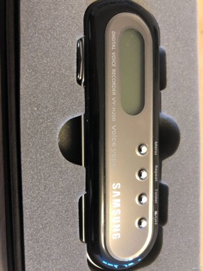 Лот: 18496002. Фото: 1. Цифровой диктофон Samsung VY-H200-T... Цифровое, спутниковое ТВ