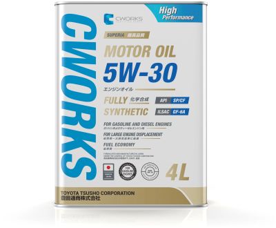 Лот: 20068197. Фото: 1. SUPERIA CWORKS OIL 5W30 SP/CF... Масла, жидкости