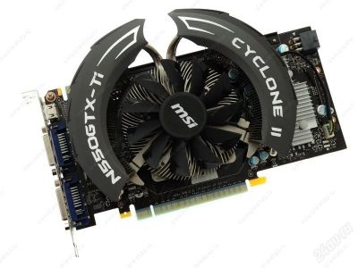 Лот: 2085902. Фото: 1. Видеокарта MSI N550GTX-Ti Cyclone... Видеокарты