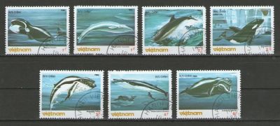 Лот: 9497045. Фото: 1. Полная серия марок Вьетнама "Морская... Марки