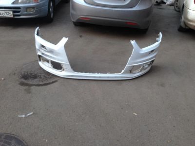 Лот: 5436676. Фото: 1. Передний бампер на AUDI Q3 2012. Кузов