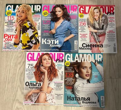 Лот: 25053343. Фото: 1. Журнал Гламур/ Glamour. 2015 г. Красота и мода