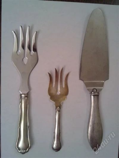 Лот: 1399848. Фото: 1. Продам серебро две вилки(проба... Предметы интерьера и быта