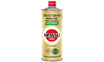 Лот: 20073220. Фото: 1. MITASU MOLY-TRIMER 5W40 SM/CF... Масла, жидкости