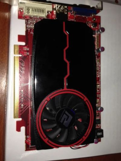Лот: 4566843. Фото: 1. Видеокарта PowerColor Radeon HD7750... Видеокарты