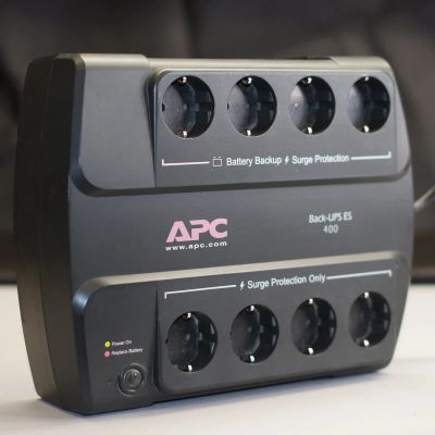 Лот: 25110516. Фото: 1. ИБП APC Back-UPS ES 400. ИБП, аккумуляторы для ИБП