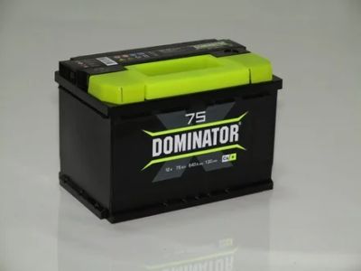 Лот: 9515497. Фото: 1. Аккумулятор Dominator 75 L а/ч... Аккумуляторы