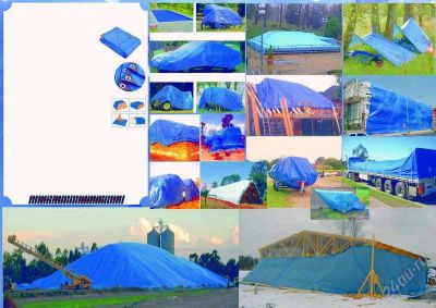 Лот: 2036313. Фото: 1. Тент усиленный водостойкий, накрытия... Палатки, тенты