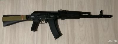 Лот: 15247802. Фото: 1. Охолощенный АК-74М. Сигнальное и охолощенное (СХП) оружие