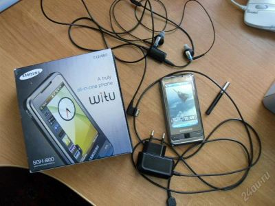 Лот: 995281. Фото: 1. Samsung SGH-i900 WiTu 8Gb. Смартфоны