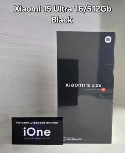 Лот: 25267625. Фото: 1. Xiaomi 15 Ultra 16/512Gb Black... Смартфоны