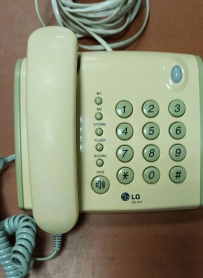 Лот: 19380043. Фото: 1. Проводной телефон LG GS-475. Проводные телефоны