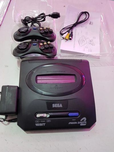 Лот: 10312327. Фото: 1. сега Sega 16бит.новая 2 джостика... Консоли