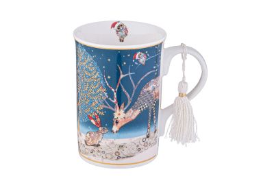 Лот: 24634959. Фото: 1. Кружка Lefard Christmas. Кружки, стаканы, бокалы