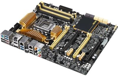 Лот: 4552549. Фото: 1. Мат.плата S1150 Z87 Asus Z87-WS... Материнские платы