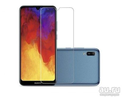 Лот: 17787383. Фото: 1. Защитное стекло Honor 8A/8A Pro... Защитные стёкла, защитные плёнки