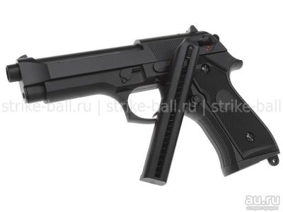Лот: 16239883. Фото: 1. Пистолет CYMA Beretta M92F страйкбольный... Пейнтбол, страйкбол