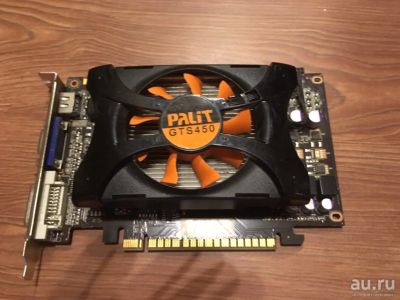 Лот: 13565785. Фото: 1. Palit GeForce GTS 450 1Gb. Видеокарты