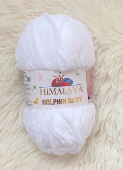 Лот: 12046337. Фото: 1. Пряжа Himalaya Dolphin Baby... Ткани, нитки, пряжа