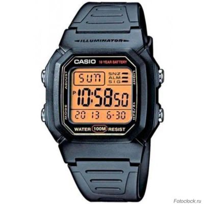 Лот: 21241276. Фото: 1. Casio W-800HG-9A. Оригинальные наручные часы