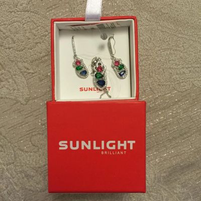 Лот: 6816424. Фото: 1. Серёжки и подвеска. Новые!. Комплекты изделий