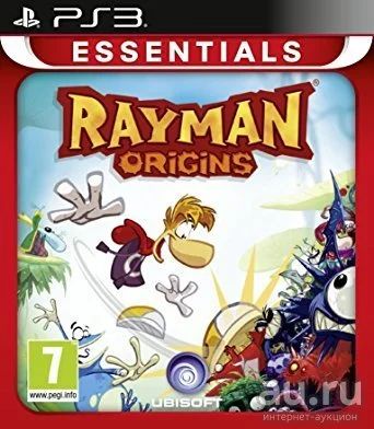 Лот: 11353823. Фото: 1. Rayman Origins PS3 / Лицензионный... Игры для консолей