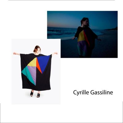Лот: 7021271. Фото: 1. Платье Cyrille Gassiline оверсайз. Платья