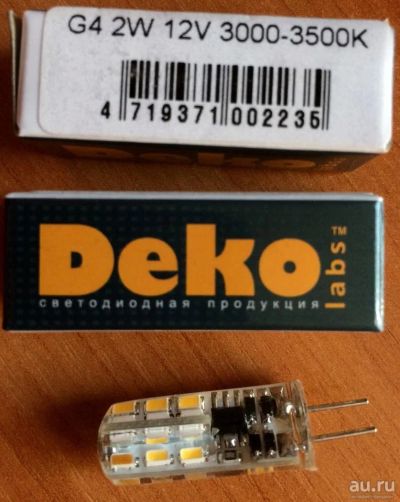 Лот: 9087141. Фото: 1. Лампочка 2 шт. LED 2W,12V,G4. Другое освещение