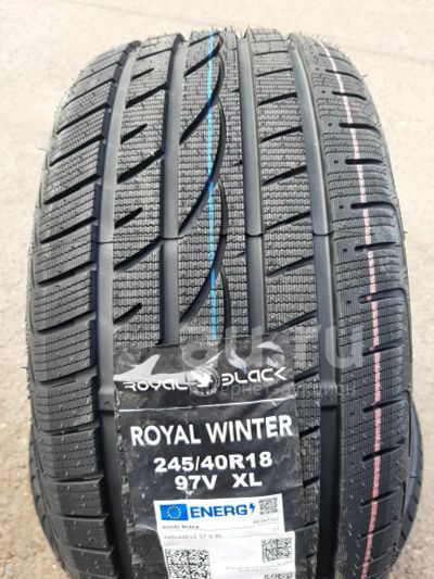 Лот: 23518673. Фото: 1. Зимняя резина 245/40 R-18 "Royal... Шины